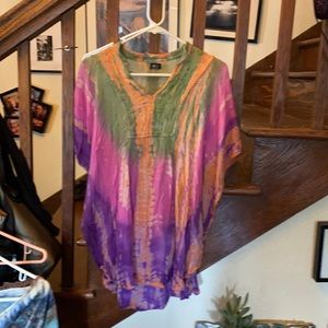 Boho/hippy/gauze top